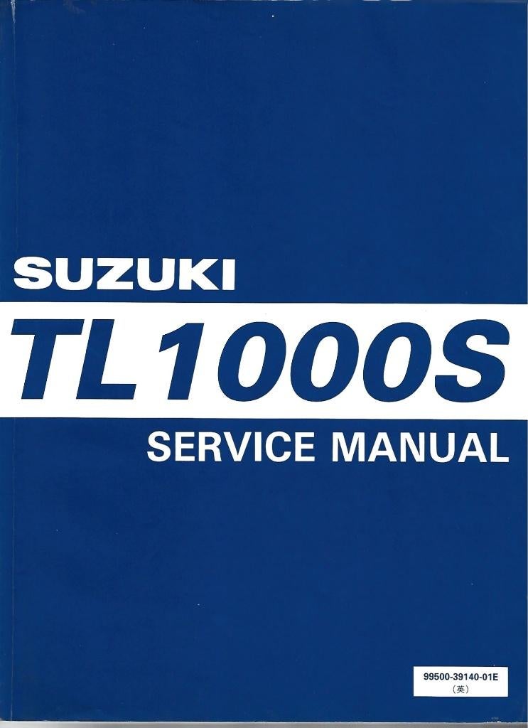 Suzuki TL1000 S service manual (4806z) motor, Motoren, Ophalen of Verzenden, Suzuki