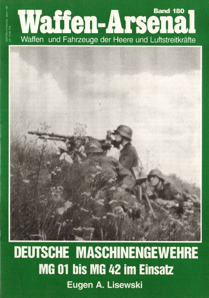 Deutsche Maschinengewehre im Einsatz, MG 01 bis MG42, Ophalen of Verzenden, Voor 1940, Zo goed als nieuw, Landmacht