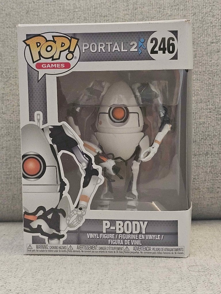 Funko Pop! Portal 2 P-Body - 246, Ophalen of Verzenden, Zo goed als nieuw