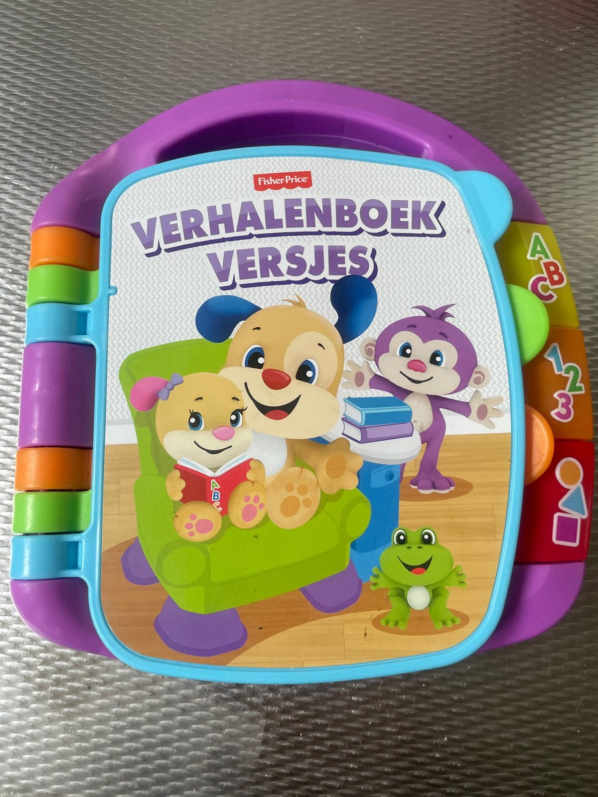 Fisher-Price Verhalenboek Versjes - Interactief Speelgoed, Ophalen of Verzenden, Zo goed als nieuw, Overige typen, Met licht