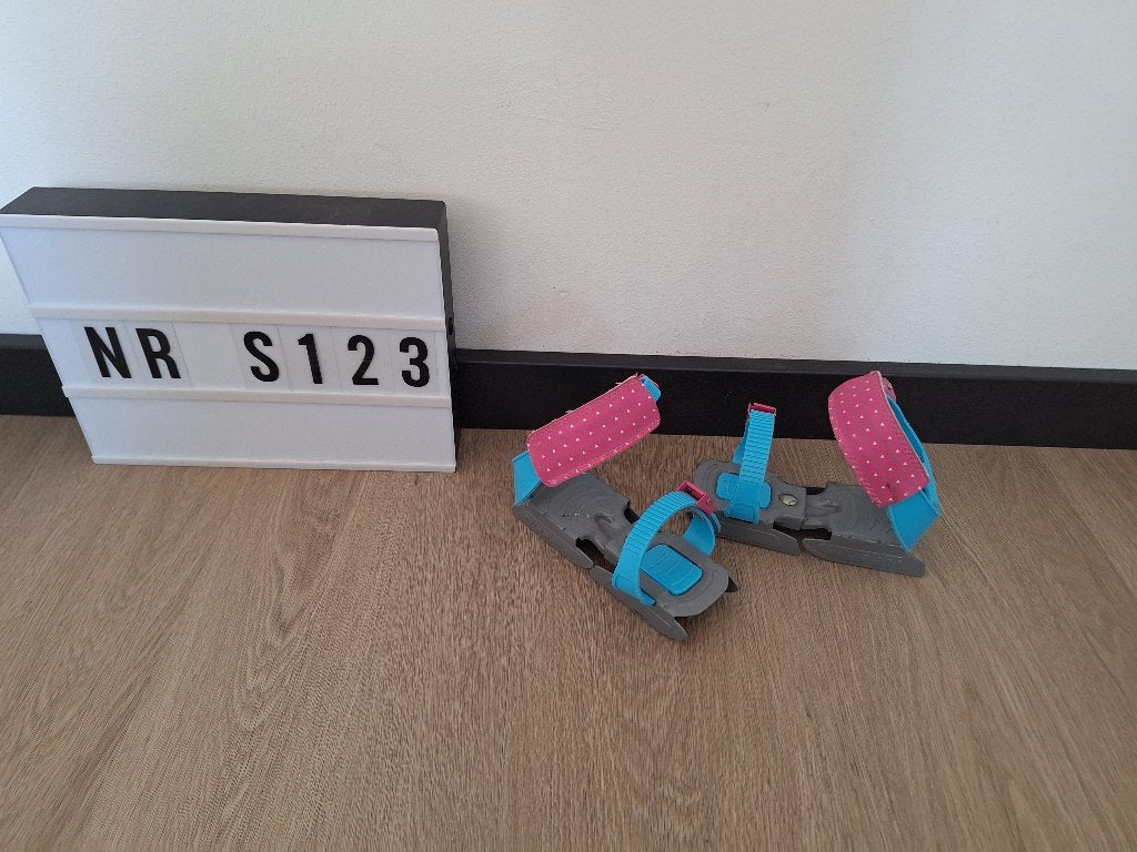Nijdam glij-ijzers 24 t/m 34 verstelbaar, Sport en Fitness, Ophalen of Verzenden, Gebruikt, Overige typen, Nijdam