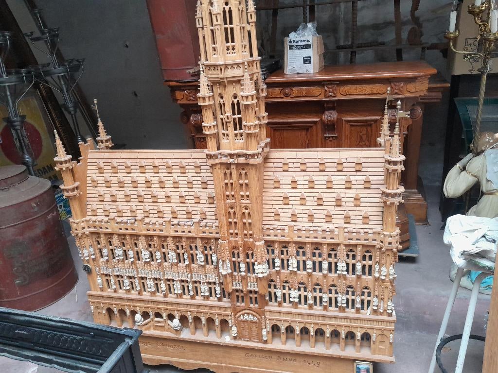 Heel groot stadhuis brussel, Ophalen