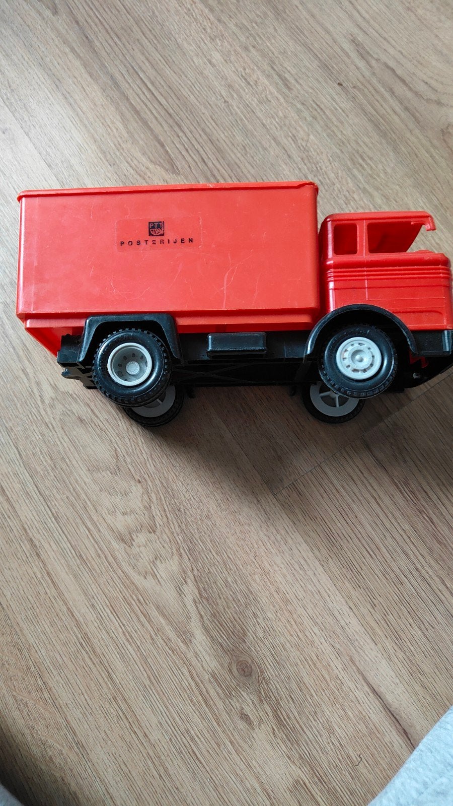 Vintage ptt vrachtwagen, Overige merken, Gebruikt, Groter dan 1:32, Ophalen of Verzenden