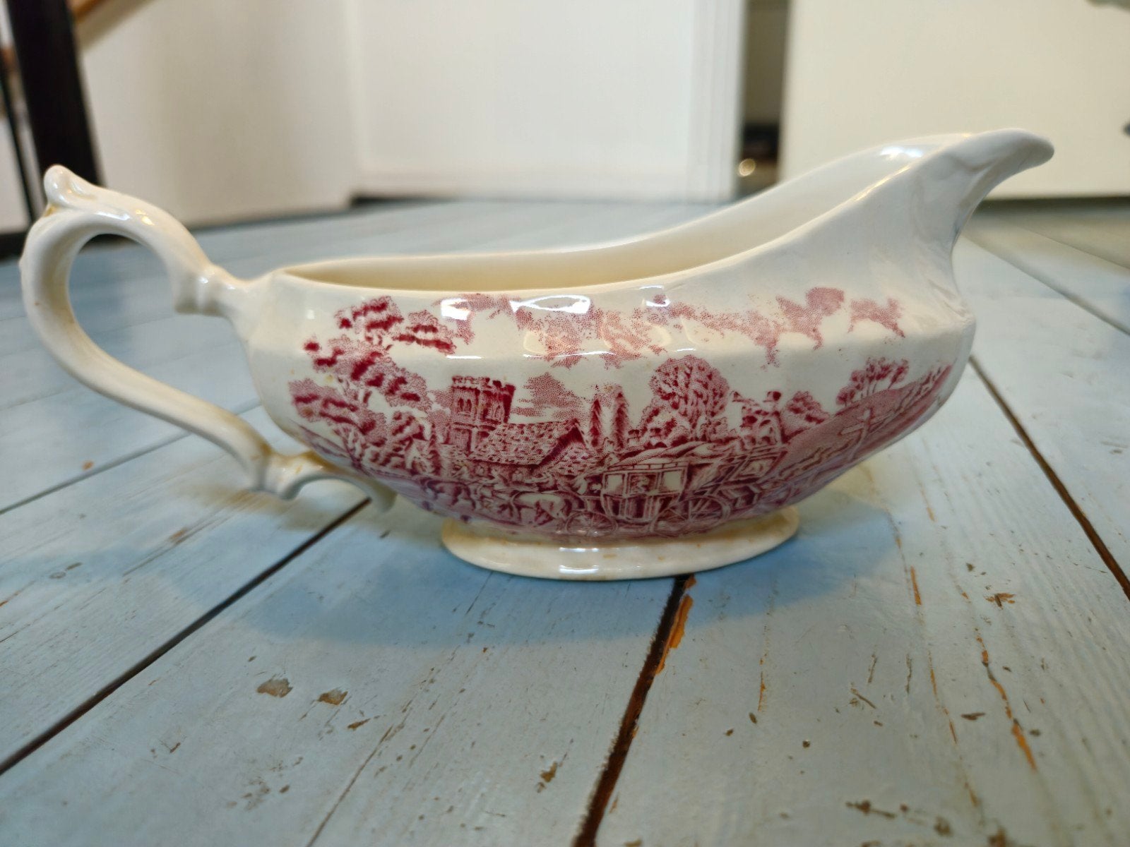 Myott Royal Mail Staffordshire sauskom - Postkoets, Ophalen of Verzenden