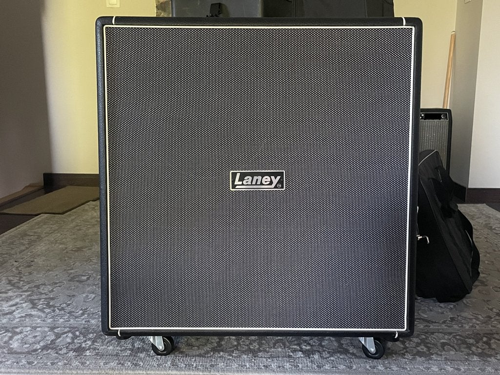 Laney LA212 supergroup cabinet 2x12", Muziek en Instrumenten, Versterkers | Bas en Gitaar, Ophalen, Gebruikt, Gitaar, 50 tot 100 watt