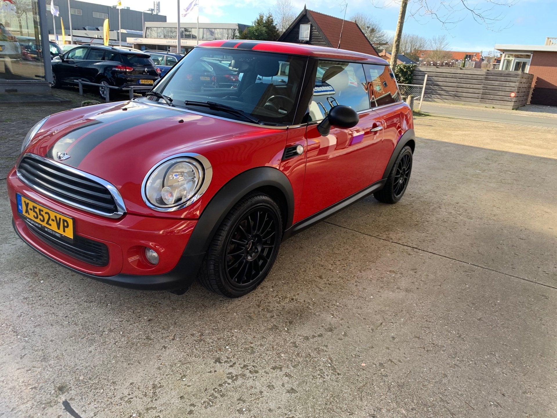 Mini Mini 1.6 One SPORT-PDC-17 VELGEN, Auto's, Mini, Voorwielaandrijving, Euro 5, Stof, Zwart