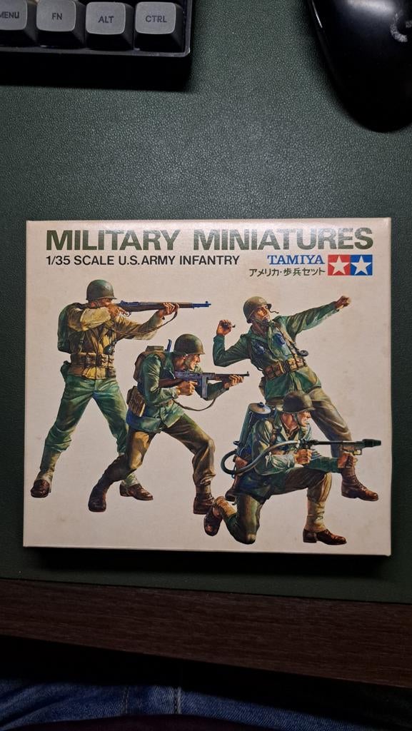 Tamiya u.s. army infantry, Ophalen of Verzenden, Nieuw, 1:35 tot 1:50