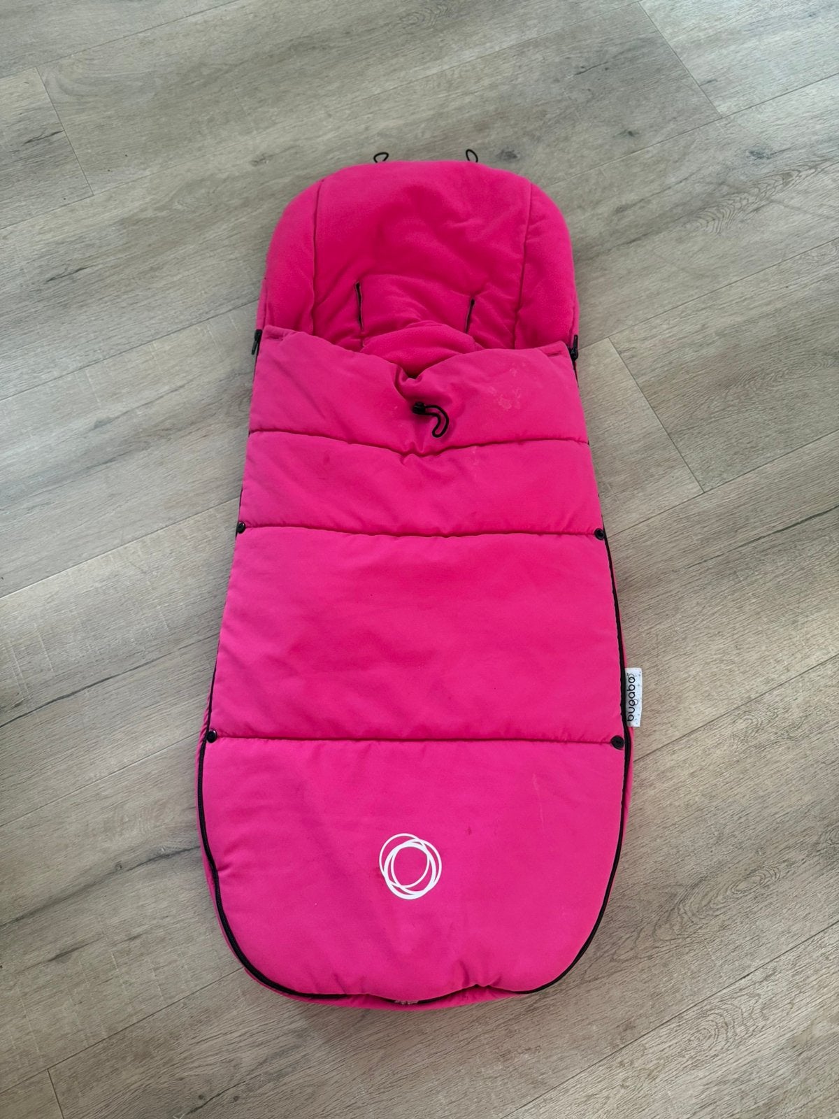 Bugaboo winterzak beenwarmer roze (dik), Ophalen of Verzenden, Zo goed als nieuw