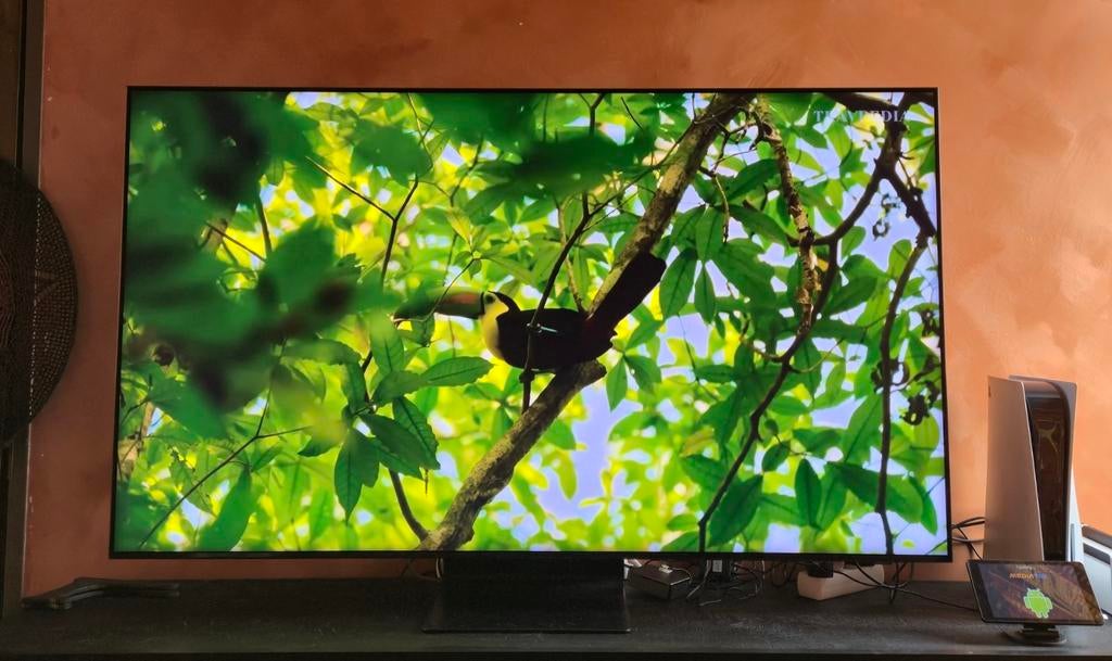Samsung QLED QE65Q800TAL 65 inch 8K TV, Ophalen, 8k (UHD), 100 Hz, Samsung