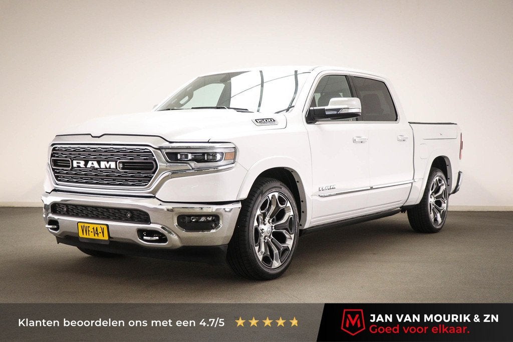 Dodge Ram 1500 5.7 V8 4x4 Crew Cab Limited | ADVANCED SAFETY, Automaat, Gebruikt, Met garantie (alle), Wit