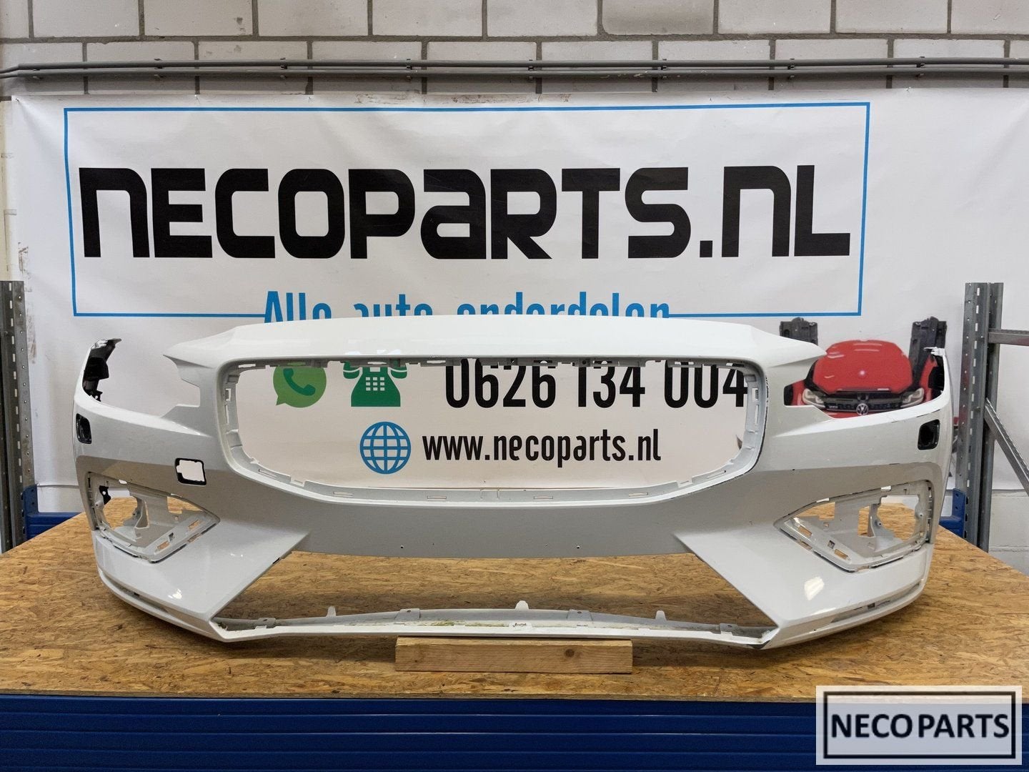 BUMPER VOLVO V60 S60 VOORBUMPER 2018-2021 ORIGINEEL 31455621, Gebruikt, -, -, Ophalen of Verzenden