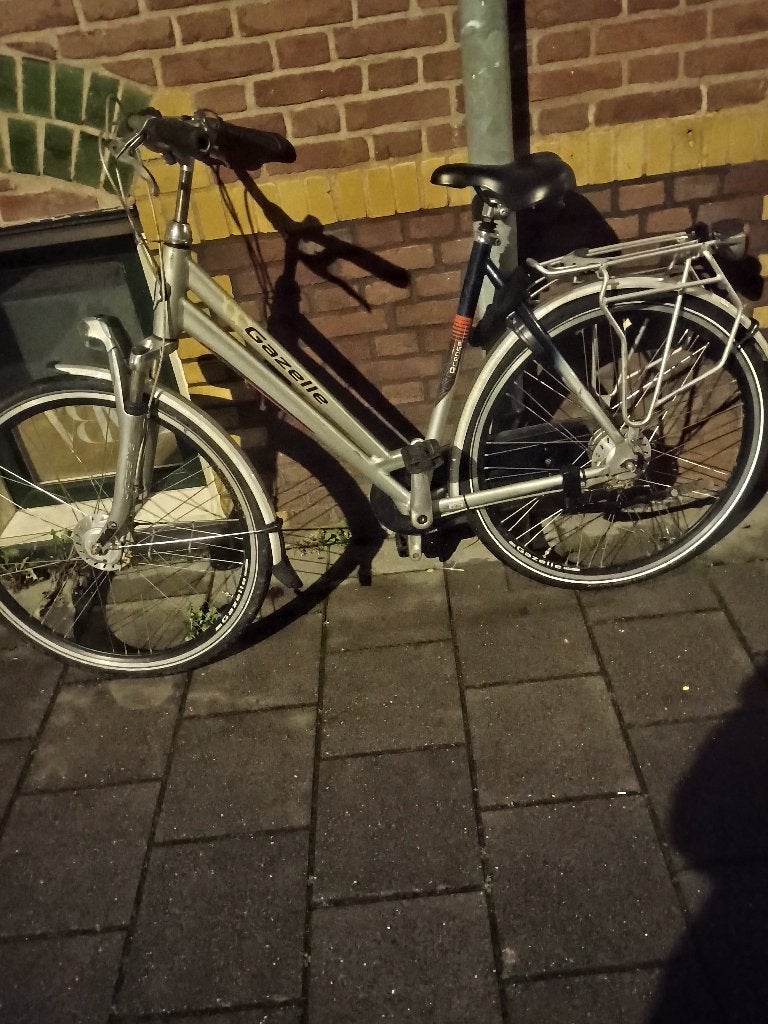 gazelle orange 7 versnellingen, Ophalen, 53 tot 56 cm, (Extra) lage instap, Zo goed als nieuw