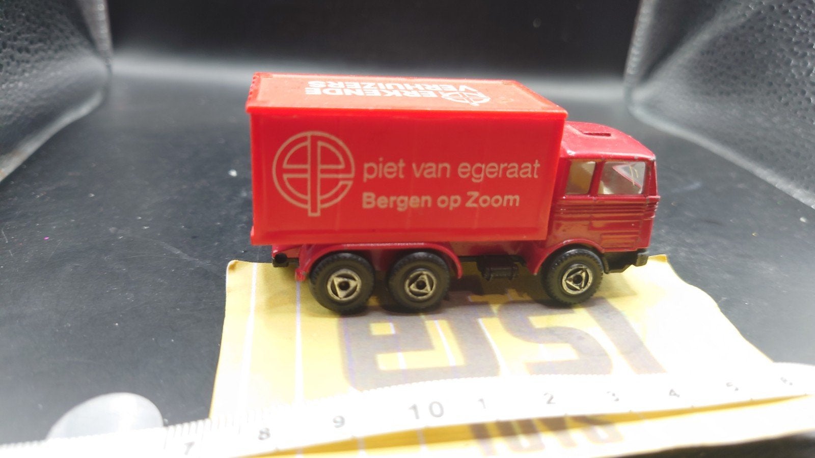 Efsi Toys Holland Mercedes Benz Piet van Egeraar Verhuizers, Ophalen of Verzenden, Zo goed als nieuw, Bus of Vrachtwagen, Overige merken
