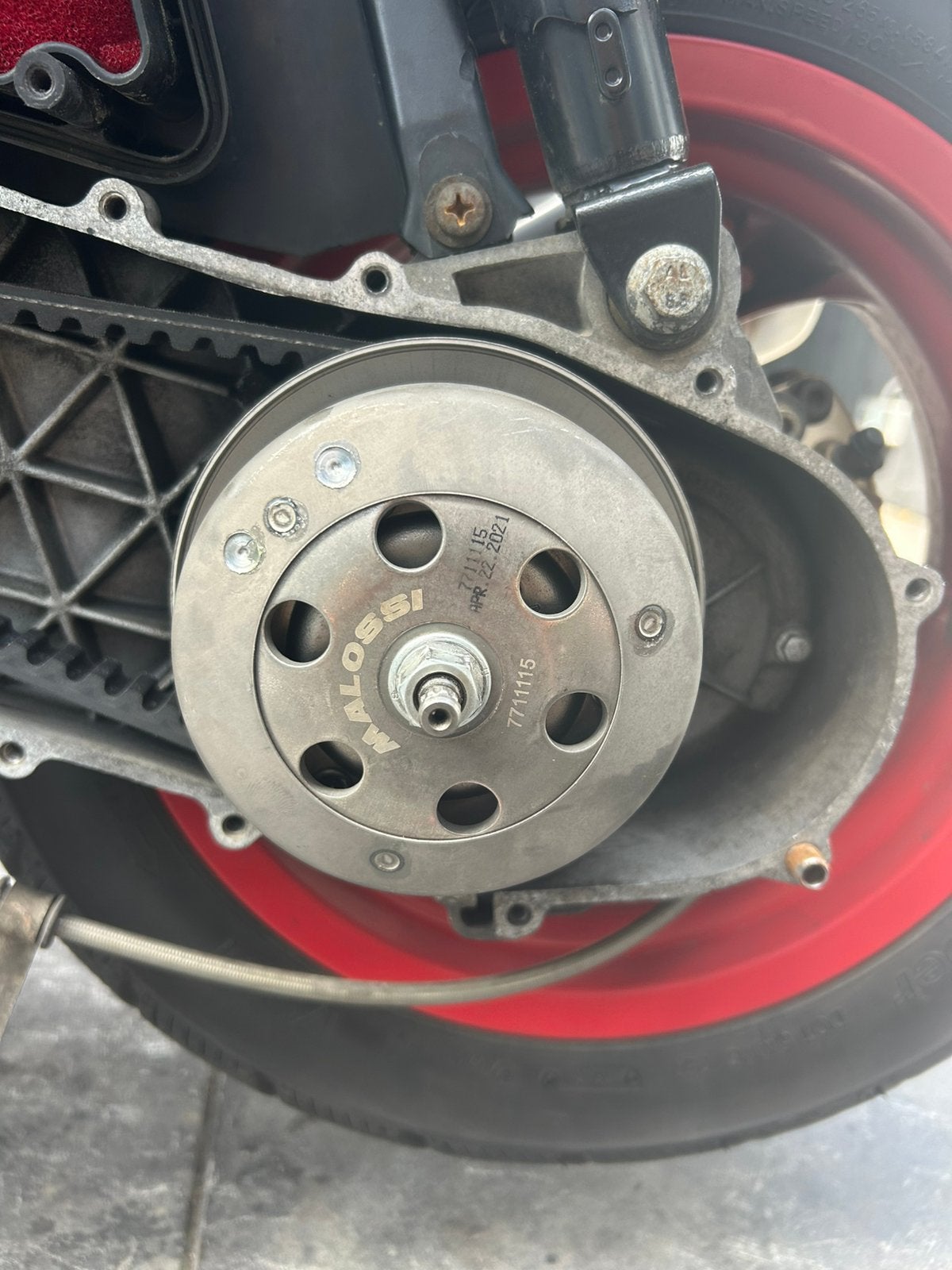 Mallosi Koppeling / Mallosi Vario 50cc 2t, Ophalen, Zo goed als nieuw, Blok