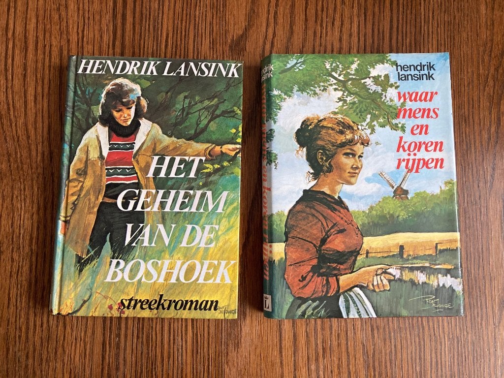 2 boeken van Hendrik Lansink, Ophalen of Verzenden, Gelezen, Hendrik Lansink, Noord-Brabant