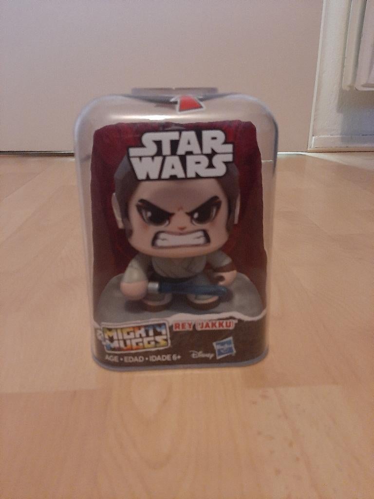 Star Wars Mighty Muggs Rey Jakku met 3 gezichten, Verzamelen, Star Wars, Ophalen, Nieuw, Actiefiguurtje