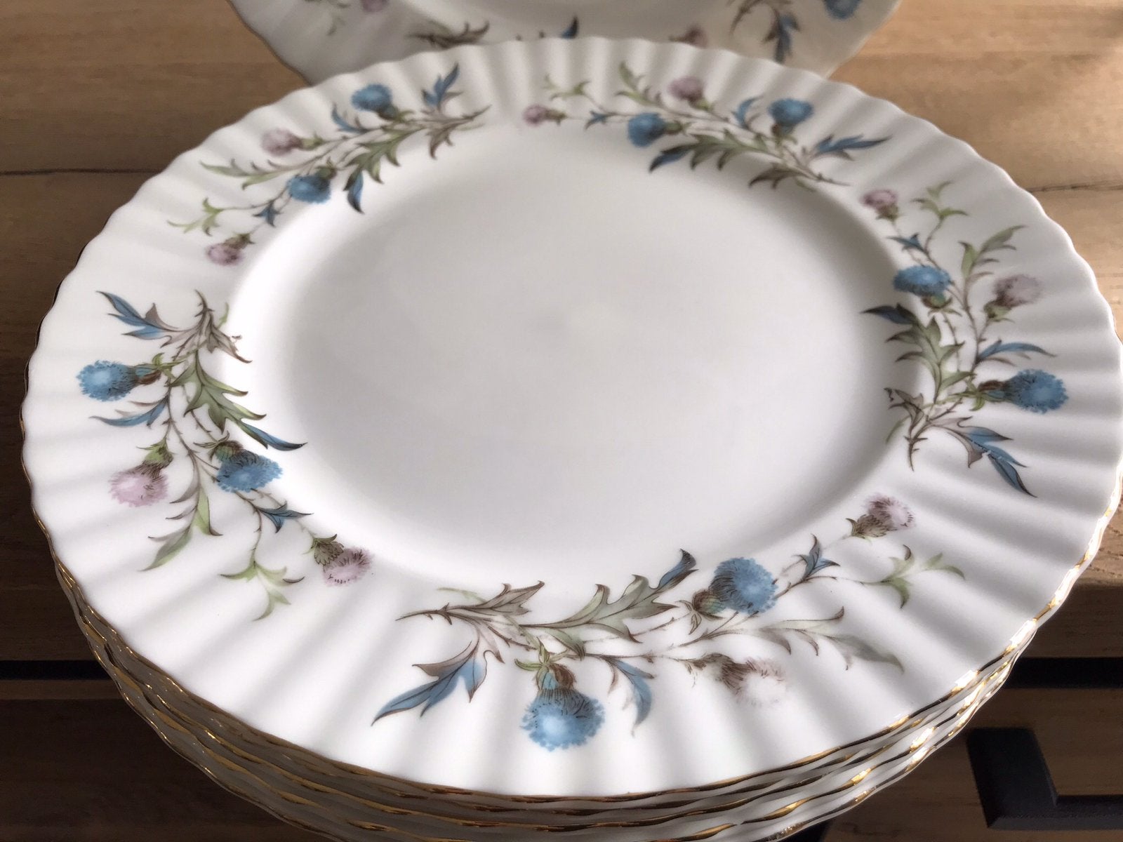 Royal albert BRIGADOON DINERBORDEN  !, Antiek en Kunst, Antiek | Servies los, Ophalen