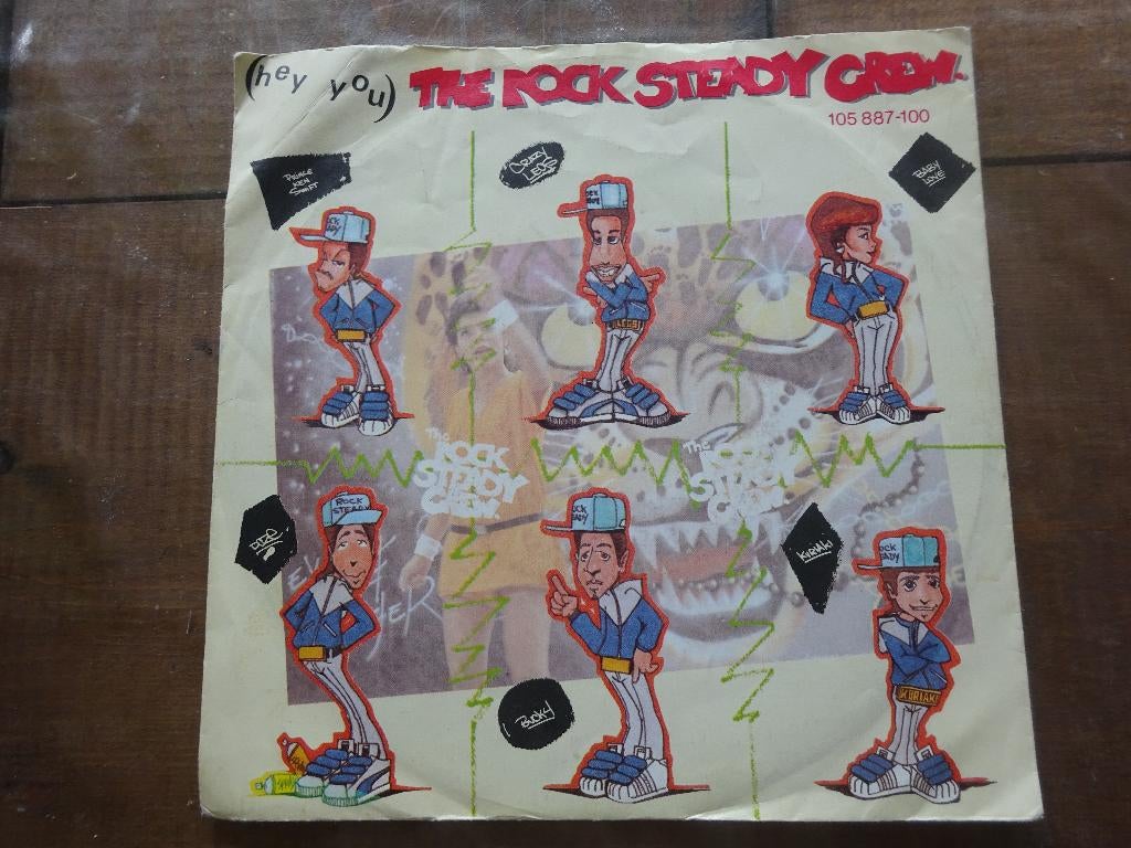 single rock steady crew, Cd's en Dvd's, Vinyl Singles, Ophalen of Verzenden, Gebruikt, Pop, Single