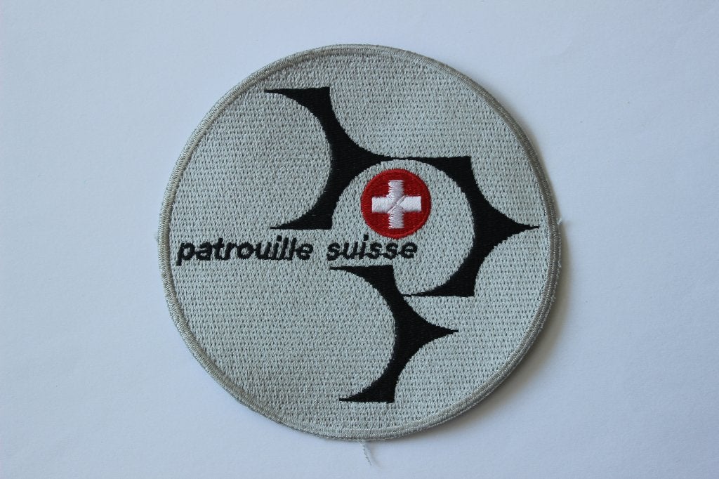 patch patrouille  suisse  f-5 tiger II, Verzamelen, Verzenden, Zo goed als nieuw, Patch, Badge of Embleem