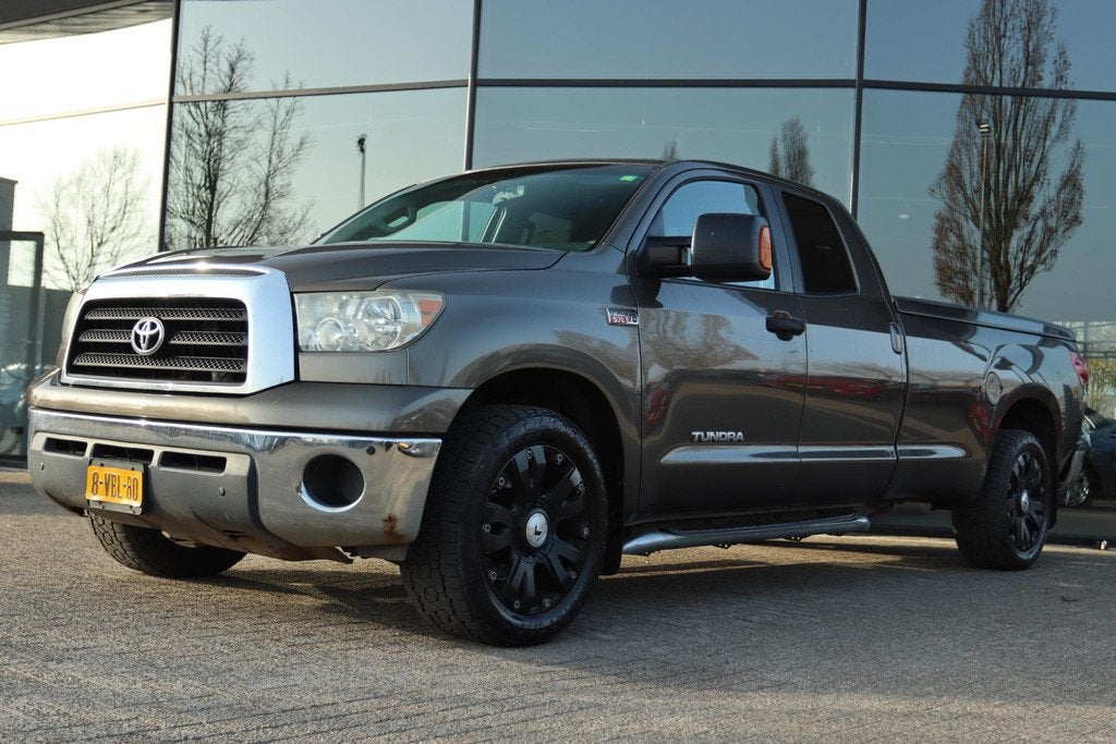 TOYOTA TUNDRA PICK-UP 5.7 V8 LPG-G3 AUT. LANG DOUBLE CAB 6-P, Auto's, Automaat, Stof, Gebruikt, 8 cilinders