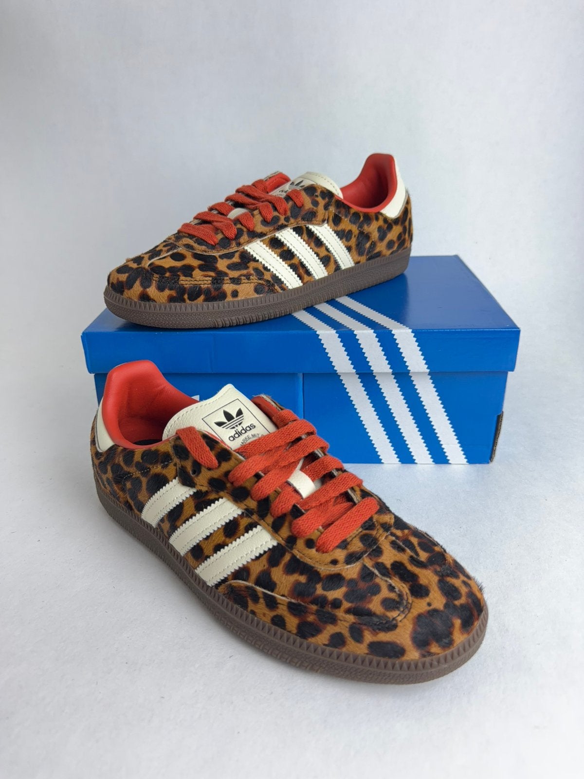 Adidas samba preloved red leopard (maat 39 1/3), Overige kleuren, Nieuw, Ophalen of Verzenden, Sneakers of Gympen