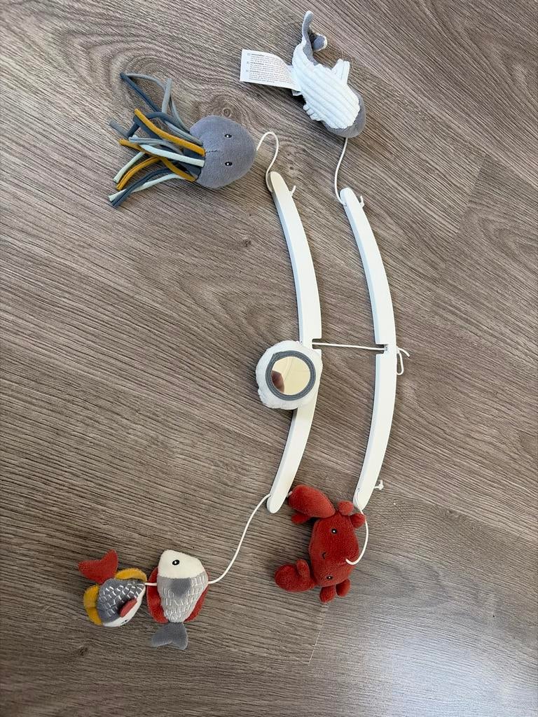 Little Dutch Muziekmobiel Oceaan/Zeedieren, Ophalen, Zo goed als nieuw, Mobiel