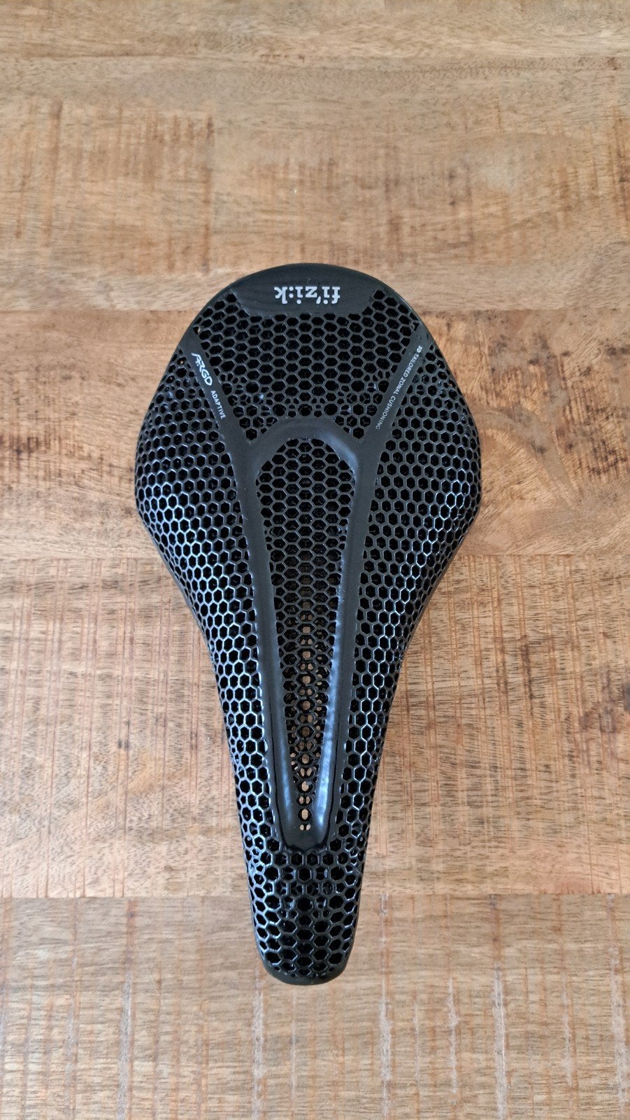 Fizik Vento Argo R3 Adaptive 140 mm – 3D Geprint Race/Gravel, Ophalen of Verzenden, Zo goed als nieuw, Zadel, Racefiets