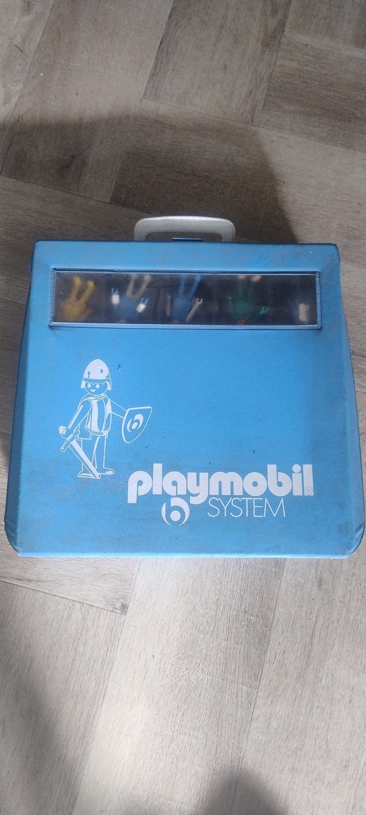 Playmobil System Koffer met Figuren en Accessoires, Gebruikt, Complete set, Ophalen of Verzenden, Figuren