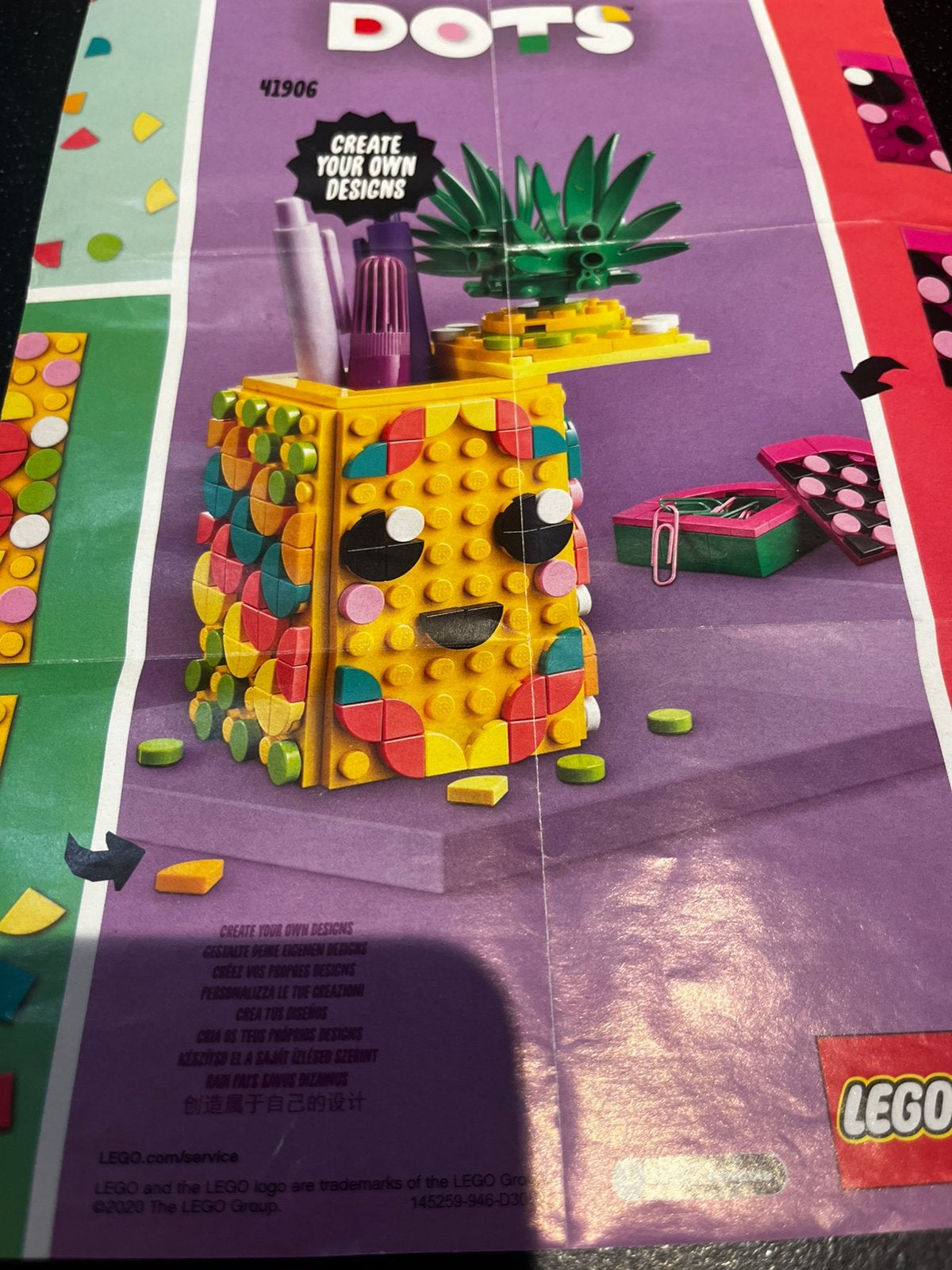 Lego dots 41906, Ophalen of Verzenden, Zo goed als nieuw