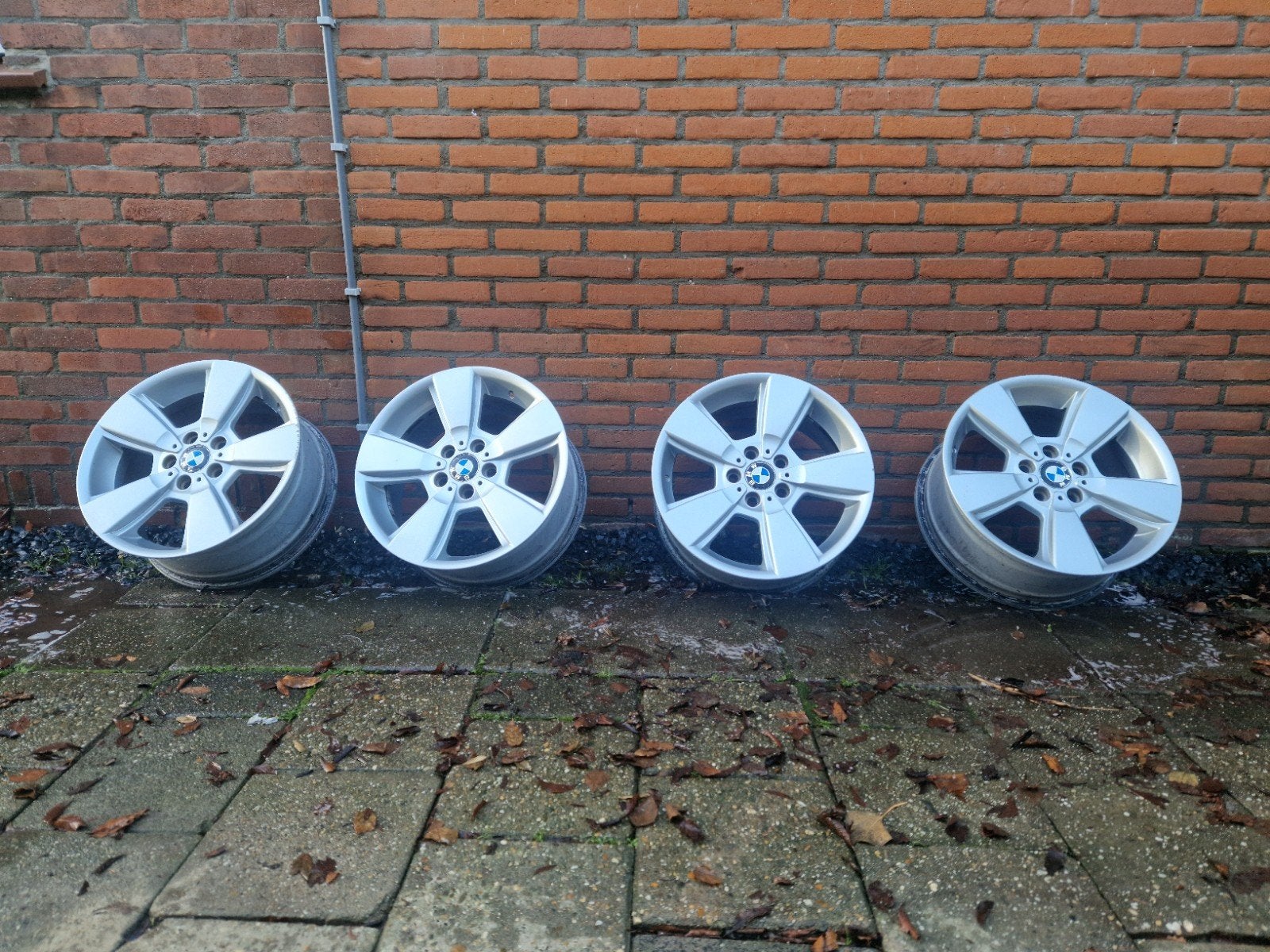 Velgenset BMW 5x120 18 inch X3 E83 en F25, Ophalen, 18 inch, Gebruikt, Velg(en)