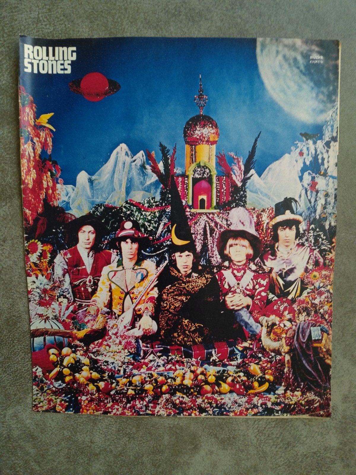 The Rolling Stones:  muziek expres mei 1968, Ophalen of Verzenden, Boek, Tijdschrift of Artikel