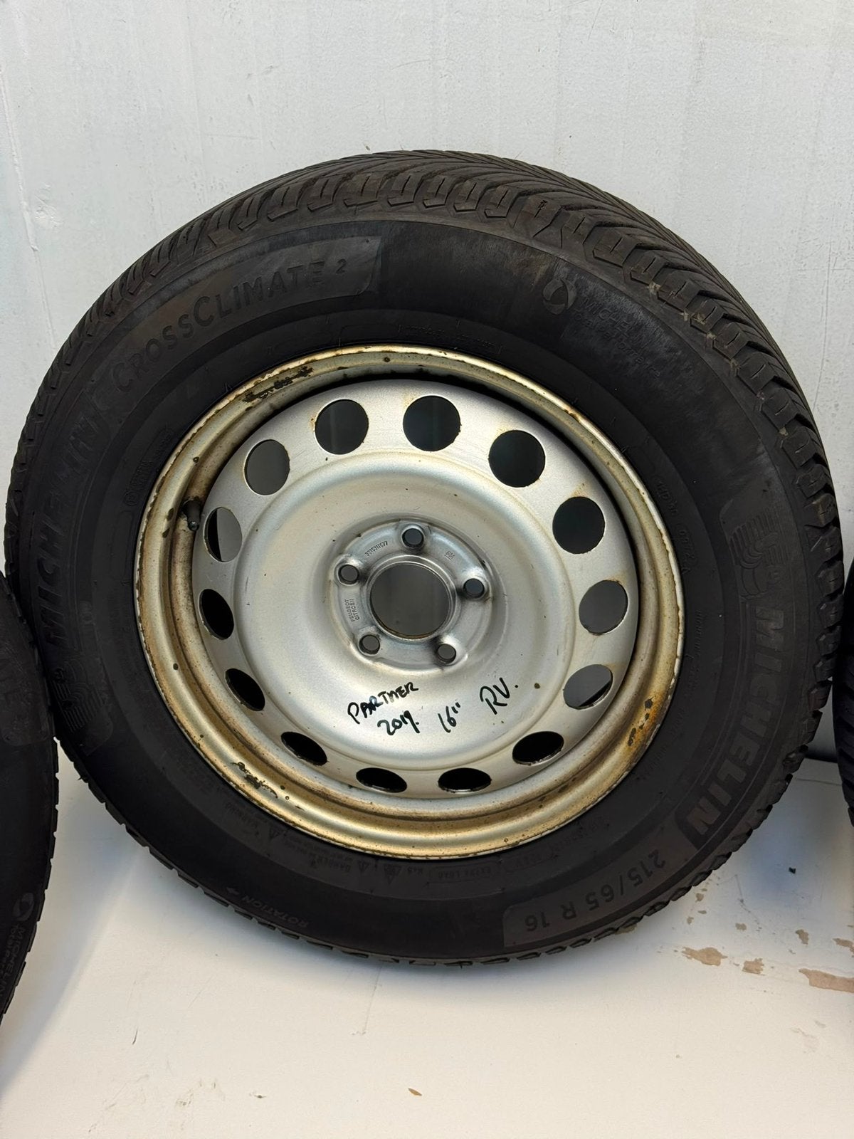 Peugeot Partner EA/EF/EN/EU 1.5 bj.2009 stalen velgen 5x108, Auto-onderdelen, Banden en Velgen, 16 inch, Banden en Velgen, Ophalen of Verzenden