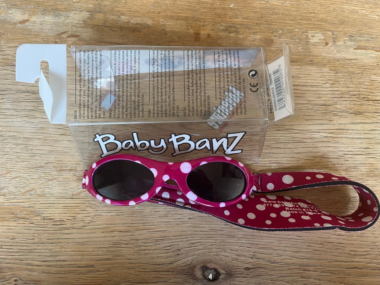 Kidz Banz Adventure Zonnebril voor baby's/kinderen, Zonnebril, Zo goed als nieuw, Roze, Ophalen