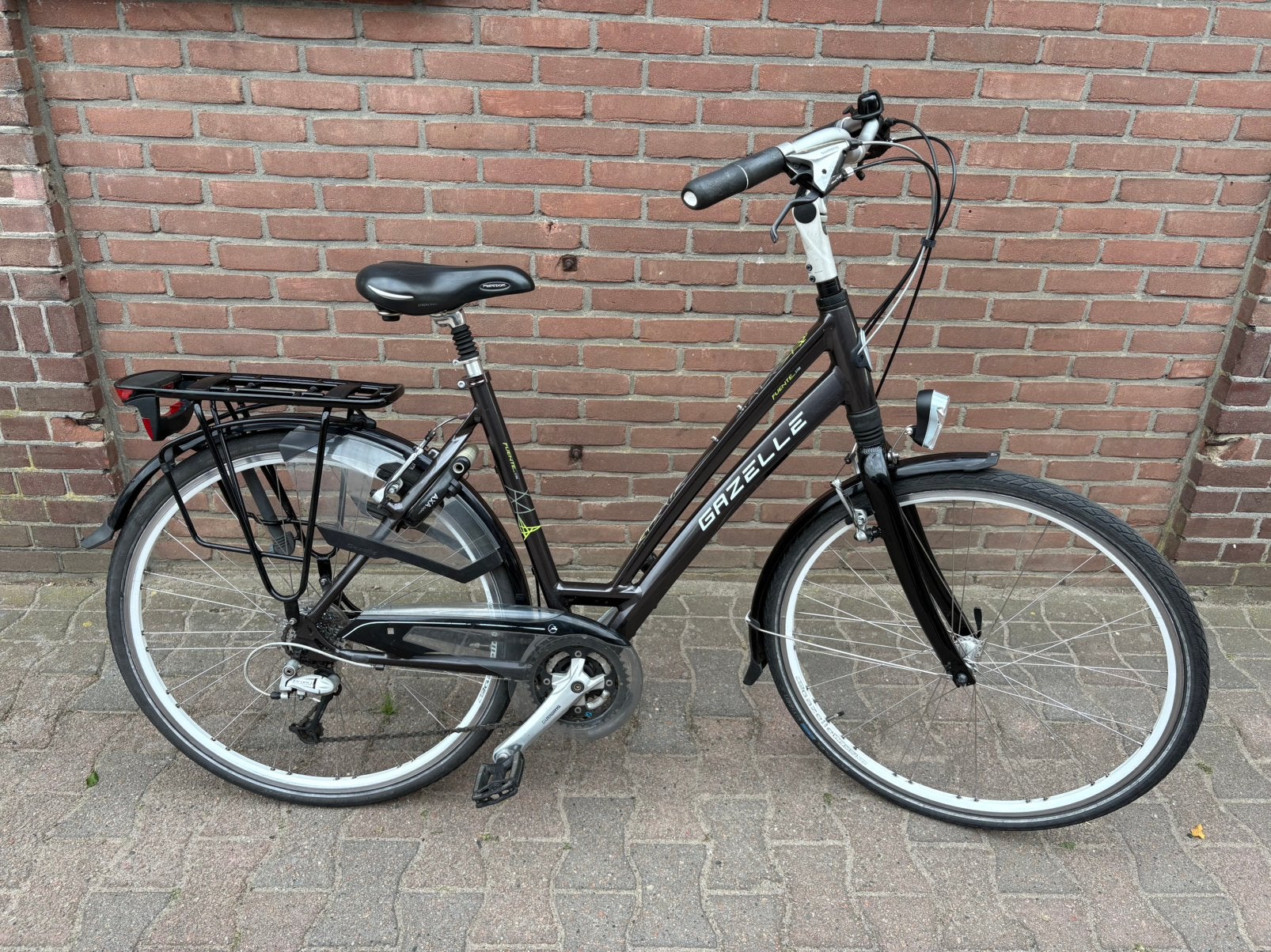 Te koop zeer mooie en goeie Gazelle Fuente Xtra damesfiets, Ophalen, 53 tot 56 cm, Velgrem, Zo goed als nieuw