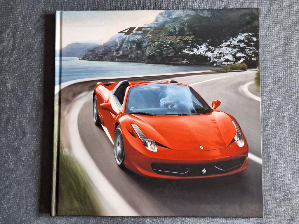 Brochure FERRARI 458 SPIDER Nr. 4056/11 - Italiaans-Engels, Verzenden, Zo goed als nieuw, Ferrari