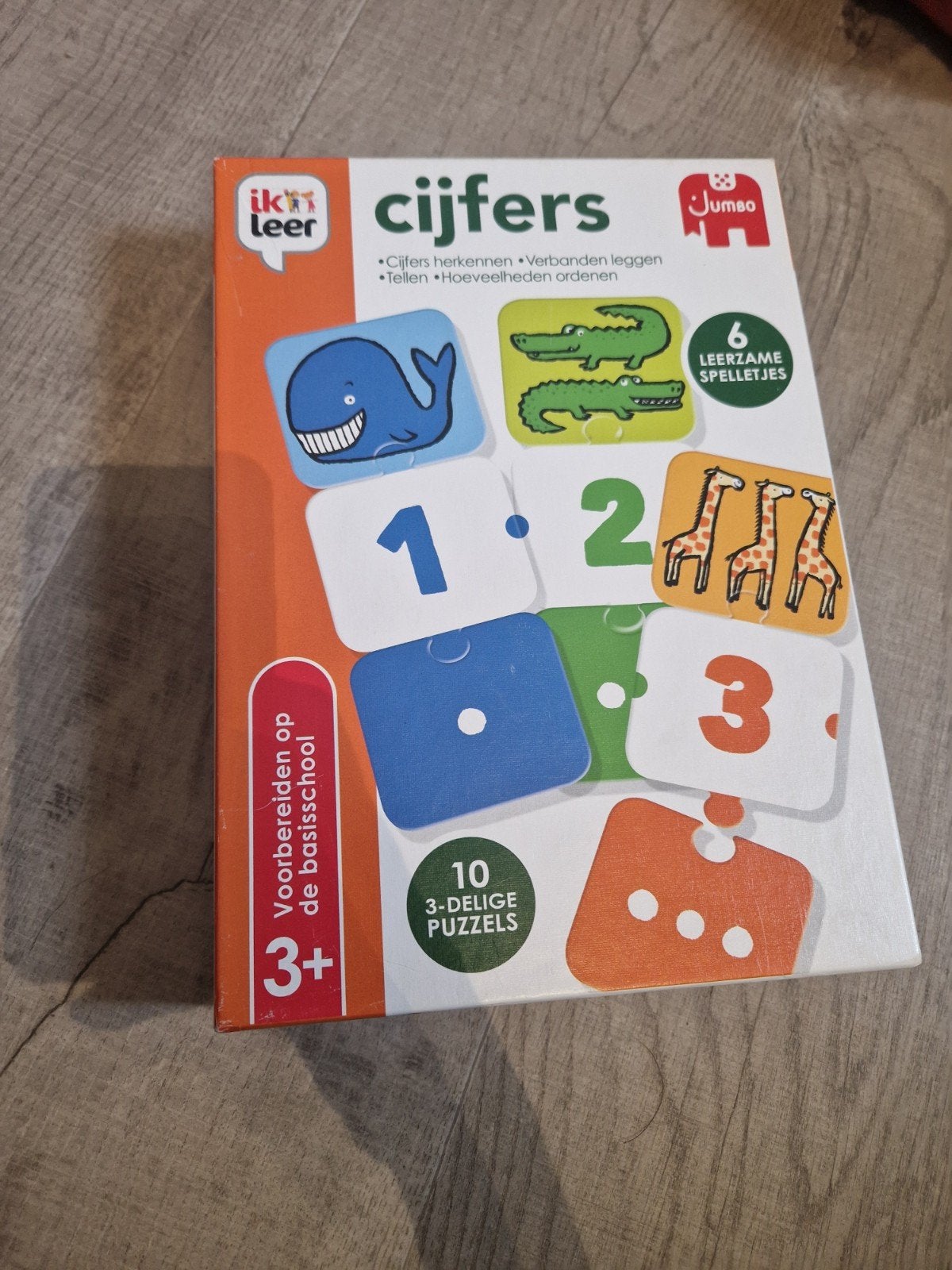 ik leer cijfers jumbo, Kinderen en Baby's, Speelgoed | Educatief en Creatief, Ophalen of Verzenden, Zo goed als nieuw