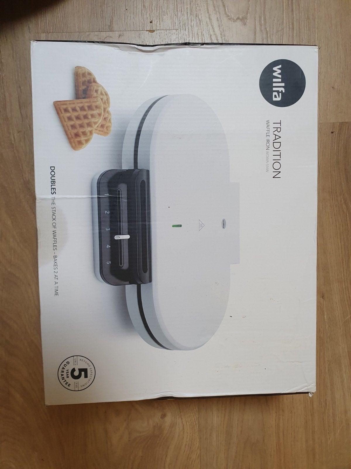 Wafelijzer, Ophalen of Verzenden, Zo goed als nieuw