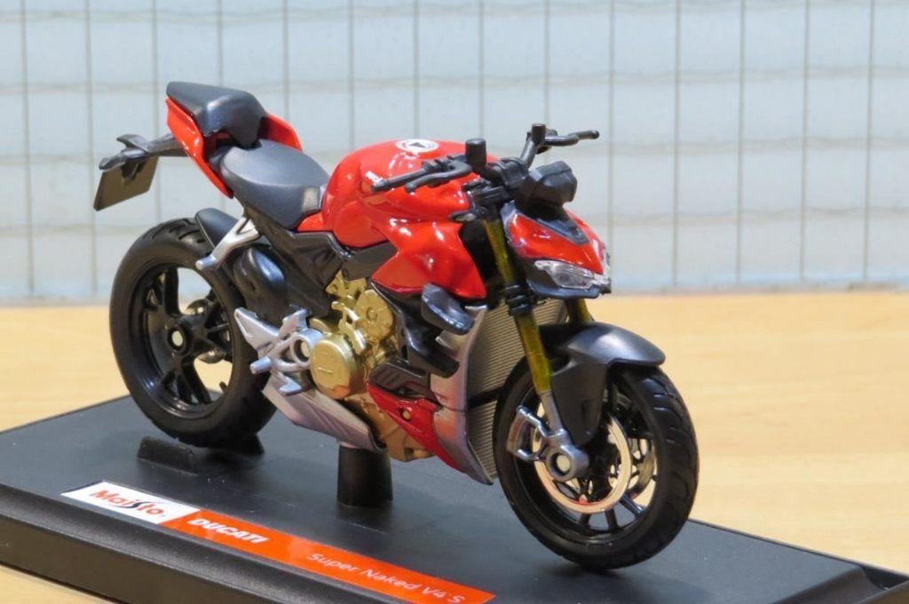 Ducati Super naked V4s 1:18 Maisto, Maisto, May Cheong Group France S.A.S., Nieuw, Ophalen of Verzenden