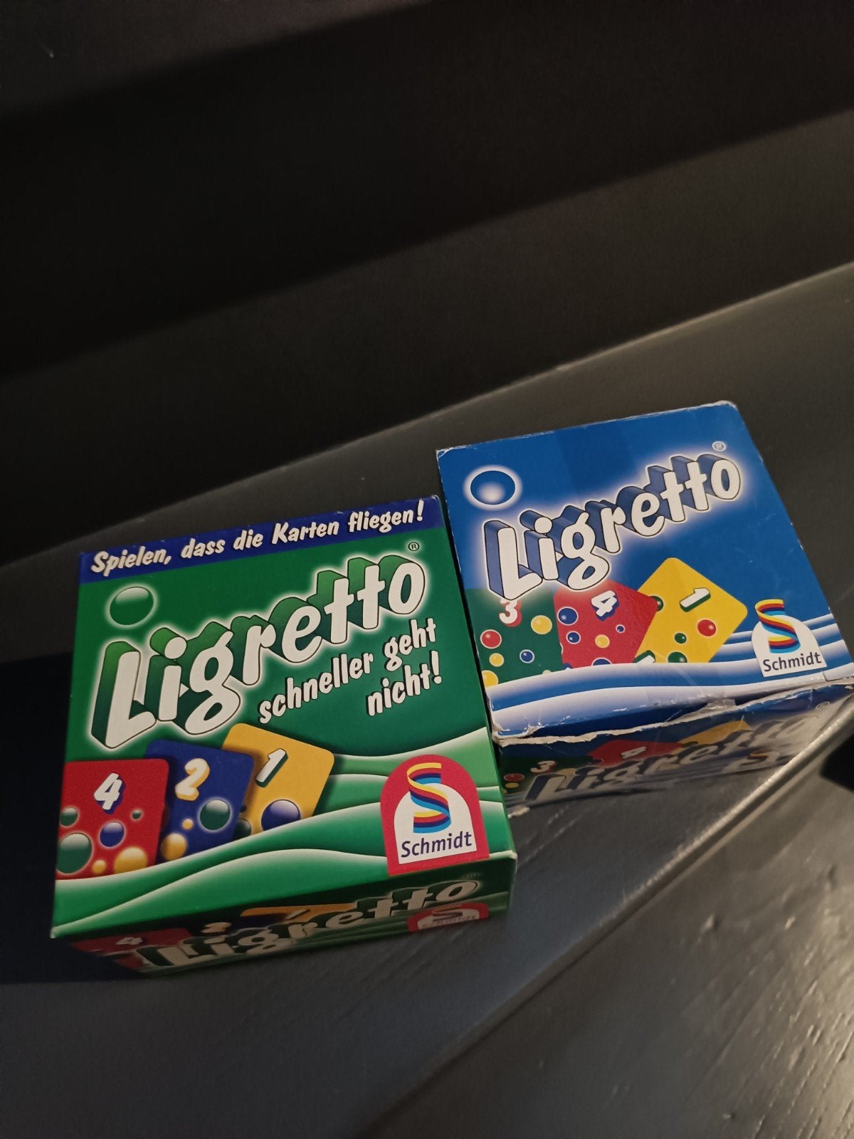 Ligretto Kaartspellen - Snel en Leuk voor Iedereen!, Vijf spelers of meer, Ophalen of Verzenden, Gebruikt, Schmidt