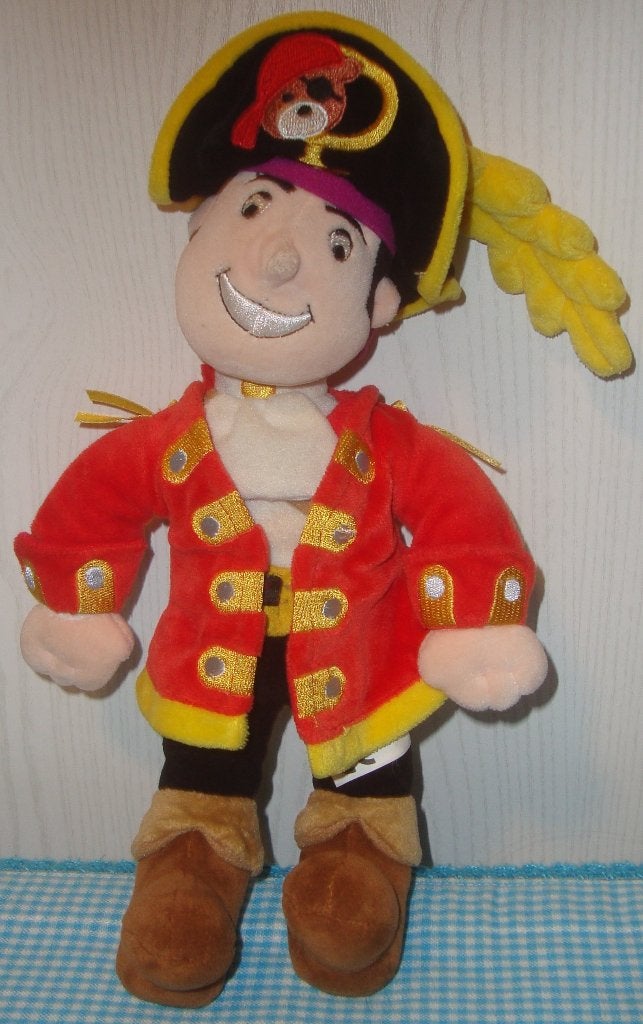 Studio 100 PIET PIRAAT knuffel 28 cm, Overige typen, Ophalen of Verzenden, Zo goed als nieuw, Wasbaar
