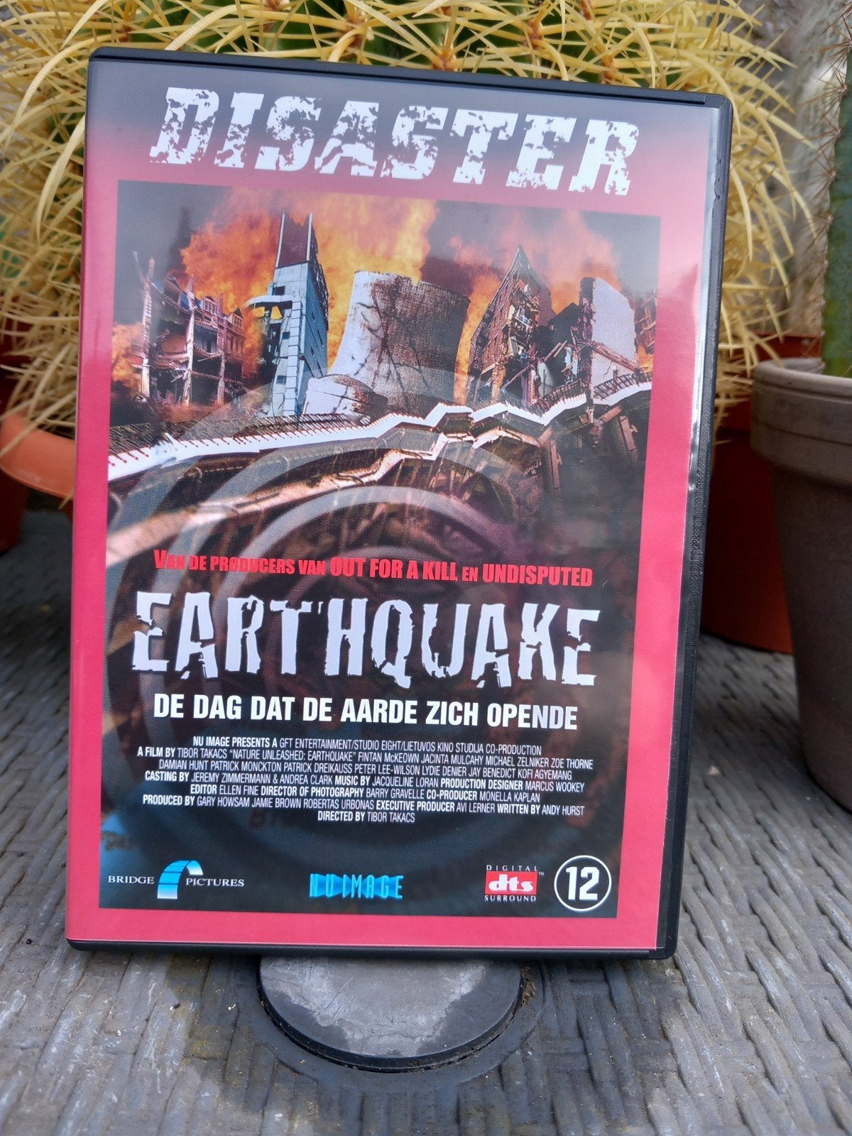 Disaster Earthquake DVD - De Dag Dat De Aarde Zich Opende, Cd's en Dvd's, Ophalen of Verzenden, Zo goed als nieuw