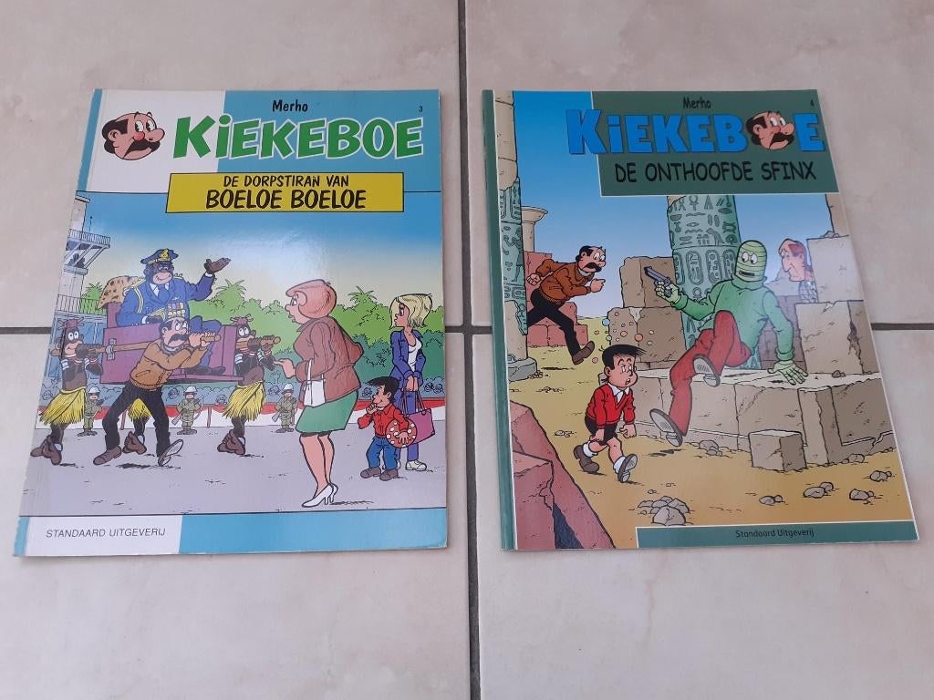 Partij Kiekeboe / De kiekeboes strips, Meerdere stripboeken, Ophalen, Zo goed als nieuw, Merho