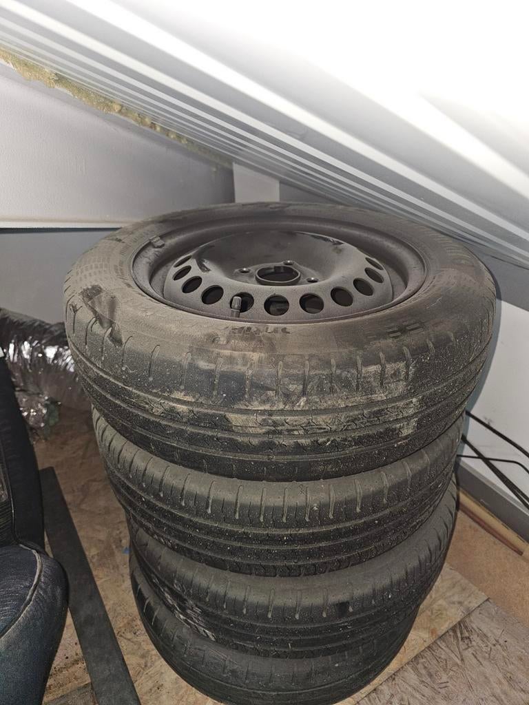 Zomerbanden en velgen Opel Karl met sensoren, Ophalen, Gebruikt
