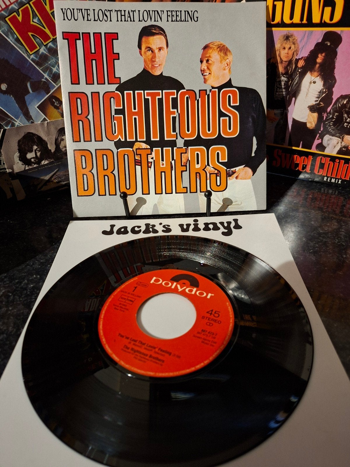 The Righteous Brothers - You've Lost That Lovin' Feeling1988, 7 inch, Ophalen of Verzenden, Zo goed als nieuw, Beschermende buitenhoes
