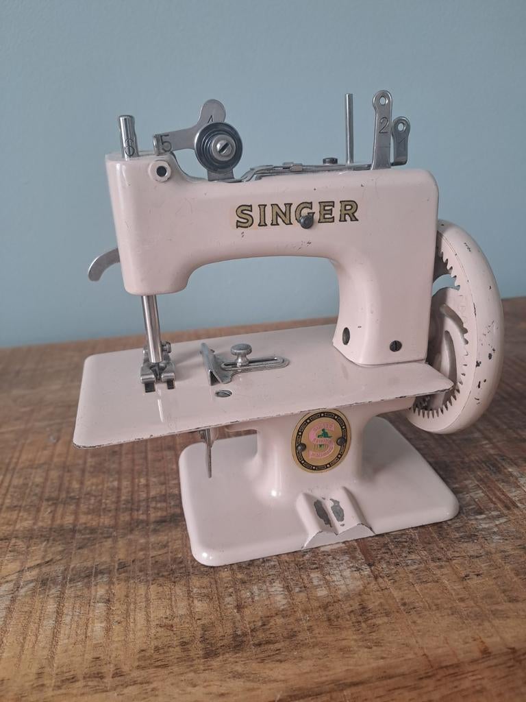 Kindernaaimachine Singer Sewhandy, Antiek en Kunst, Antiek | Naaimachines, Ophalen of Verzenden
