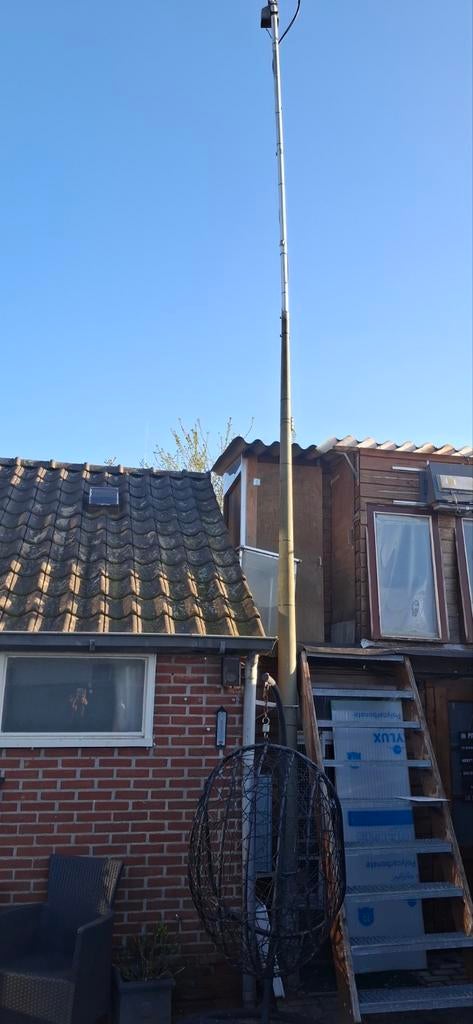 Te koop mast, Telecommunicatie, Antennes en Masten, Ophalen, Mast