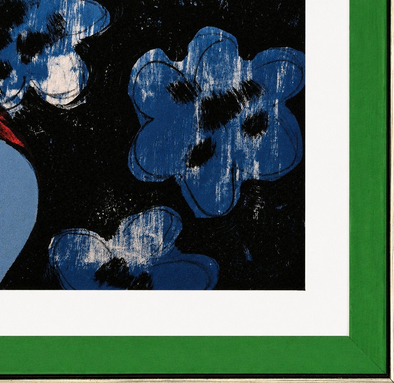 Corneille -EA 1975 Artist edition "Fleur partout", Bijzondere lijst, Portret of Personen, Ophalen of Verzenden, Papier