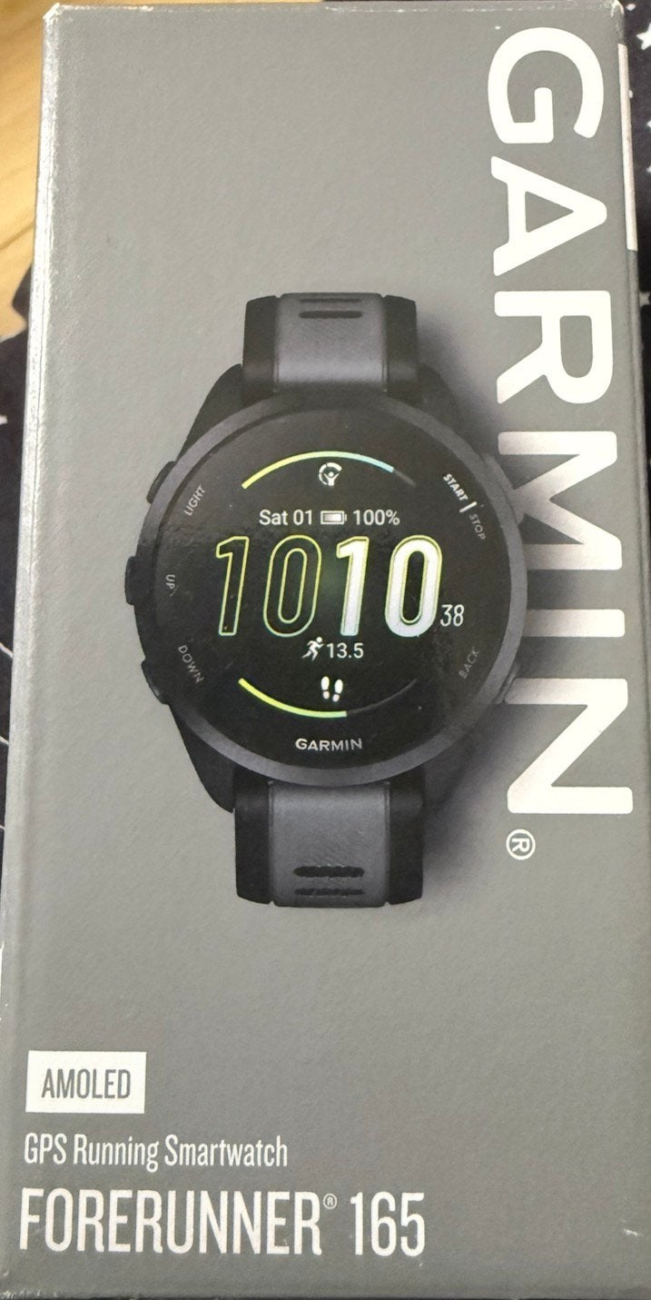 Garmin Forerunner 165 Zwart/Grijs, Zwart, Nieuw, Ophalen of Verzenden, GPS