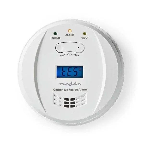 Nedis koolmonoxide melder met 5 jaren batterij, Detector, Sensor of Melder, Nieuw, Nb, Nb