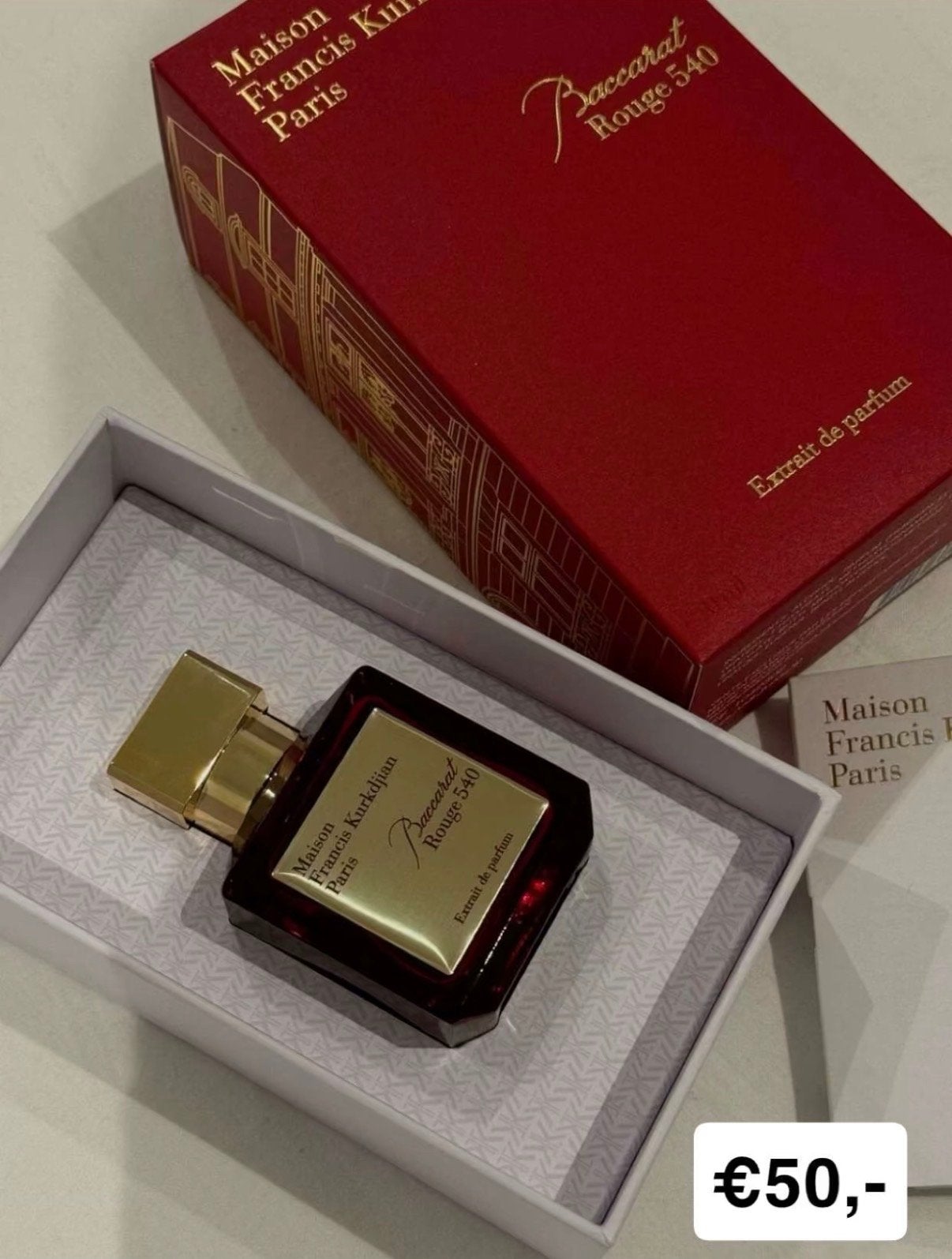 Maison Francis Kurkdjian Baccarat Rouge 540 Extrait, Ophalen of Verzenden, Zo goed als nieuw